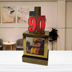 Birthday Photo Box Table Centerpiece