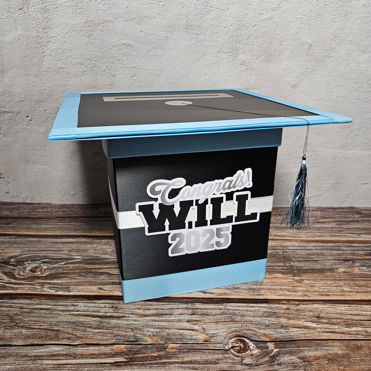 Blue Mist Style 3 Graduation Card Boxes