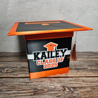 Orange Themed Style 3 Graduation Card Boxes