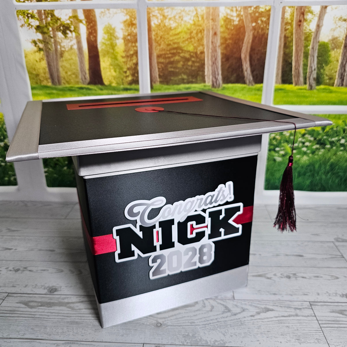 Black Based Style 3 Graduation Card Boxes