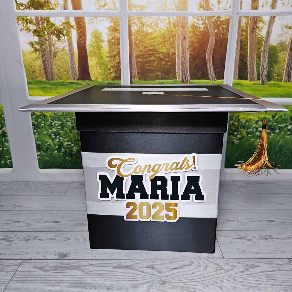 Black Base Style 1 Graduation Card boxes