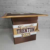 Brown Themed Graduation Card Boxes