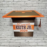 Brown Themed Graduation Card Boxes
