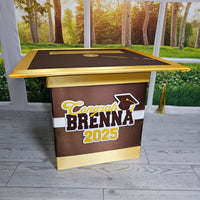 Brown Themed Graduation Card Boxes