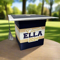 Dark Navy Style 1 Graduation Card Boxes