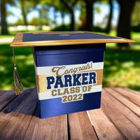 Dark Navy Style 1 Graduation Card Boxes