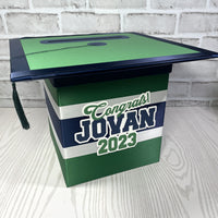 Forest Green Style 1 Graduation Card Boxes