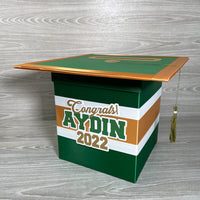 Forest Green Style 1 Graduation Card Boxes