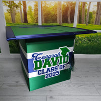 Forest Green Style 1 Graduation Card Boxes