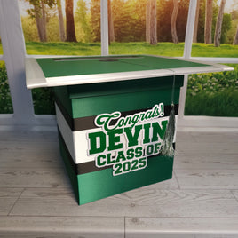 Forest Green Style 1 Graduation Card Boxes
