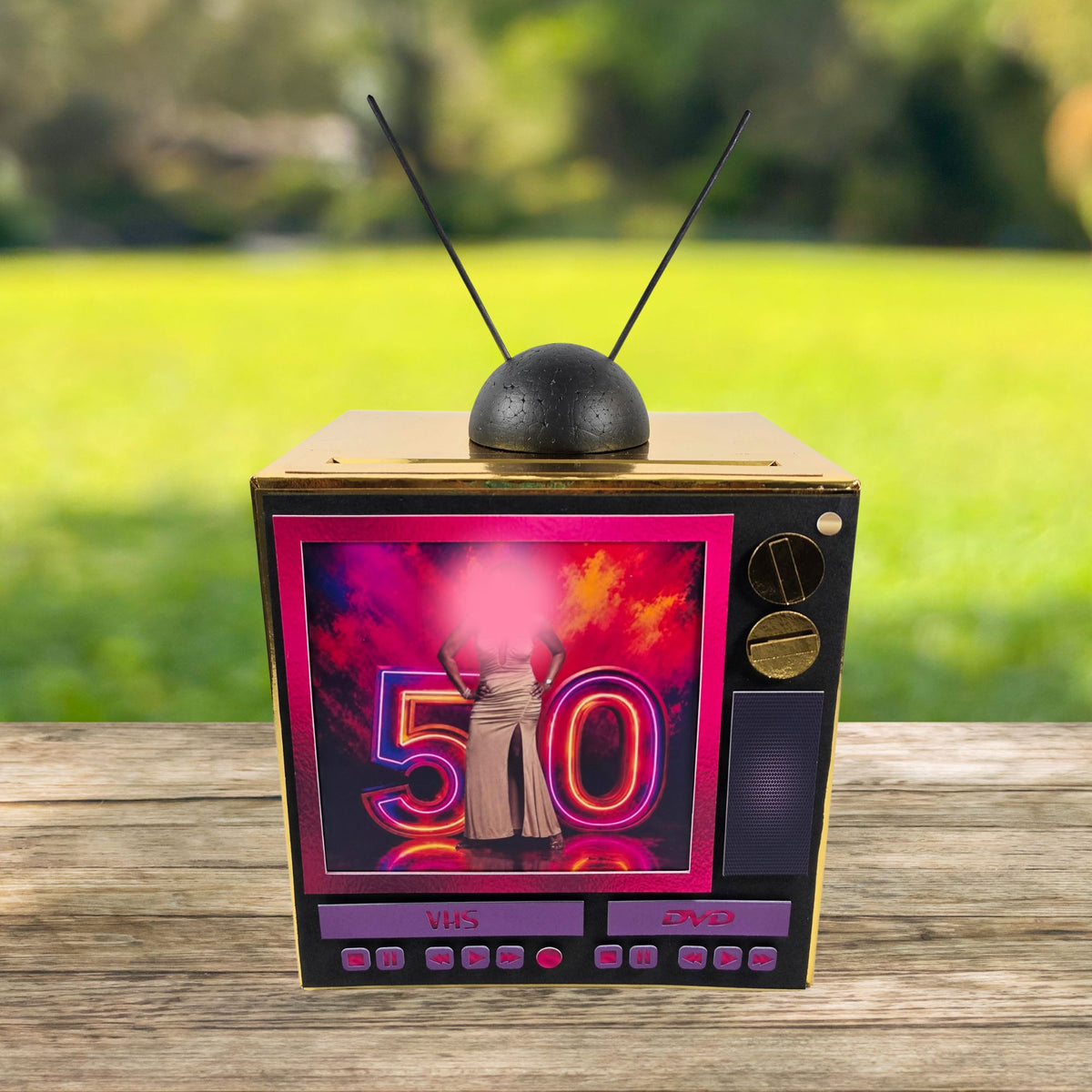 90s Retro TV Party Centerpiece