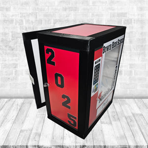 Graduation Vending Machine Gift Box - Red, Black