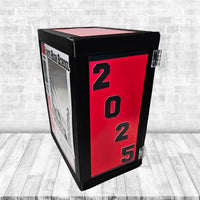 Graduation Vending Machine Gift Box - Red, Black
