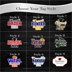 Graduation Cap Card Box - Turquoise, Gray, Black