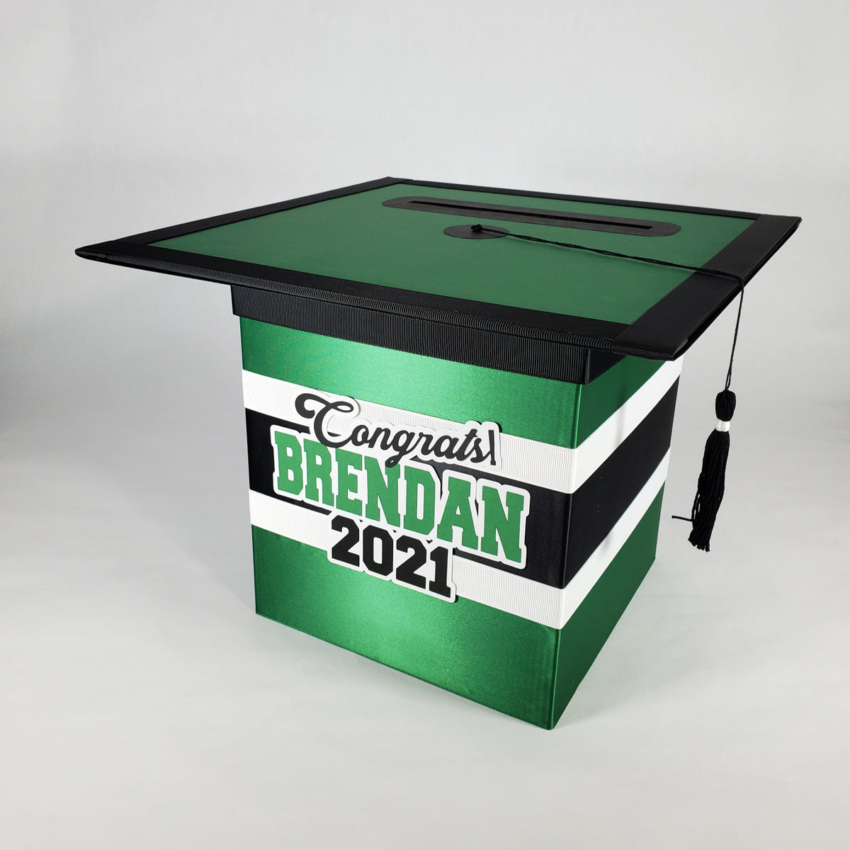 Forest Green Style 1 Graduation Card Boxes