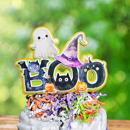 Halloween Party 3D Cake Topper