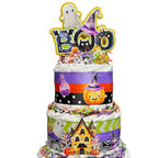 Halloween Baby Shower Diaper Cake Centerpiece