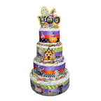 Halloween Baby Shower Diaper Cake Centerpiece