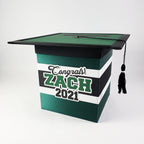 Hunter Green Style 1 Grad Card Boxes