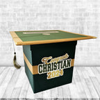 Hunter Green Style 4 Grad Card Box