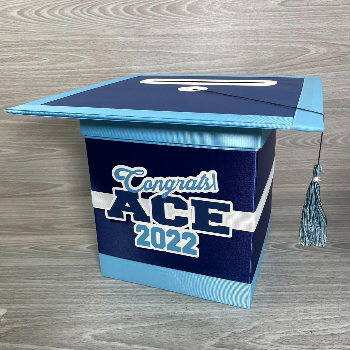 Blue Mist Style 3 Graduation Card Boxes