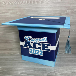 Blue Mist Style 3 Graduation Card Boxes