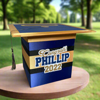 Light Navy Style 1 Graduation Card Boxes