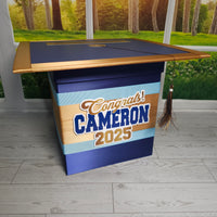 Light Navy Style 1 Graduation Card Boxes