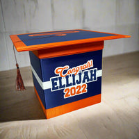 Orange Themed Style 3 Graduation Card Boxes
