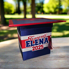 Light Navy Style 1 Graduation Card Boxes