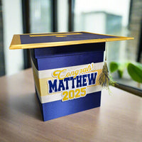 Light Navy Style 1 Graduation Card Boxes