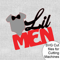 Lil' Men SVG Cutting Files
