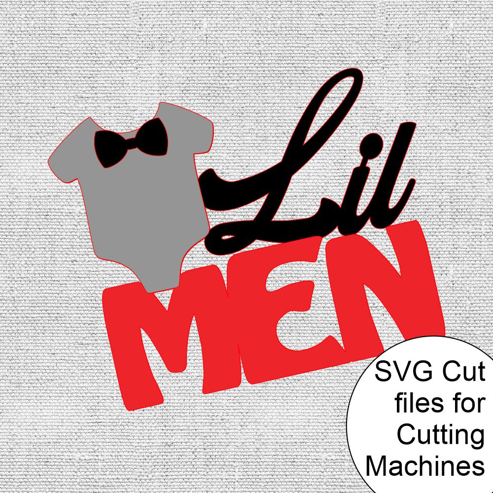 Lil' Men SVG Cutting Files