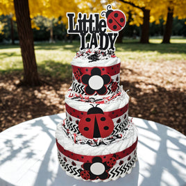 Little Ladybug Diaper Cake