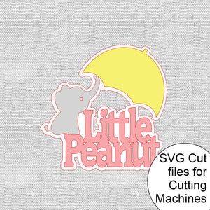 Little Peanut SVG Cutting Files