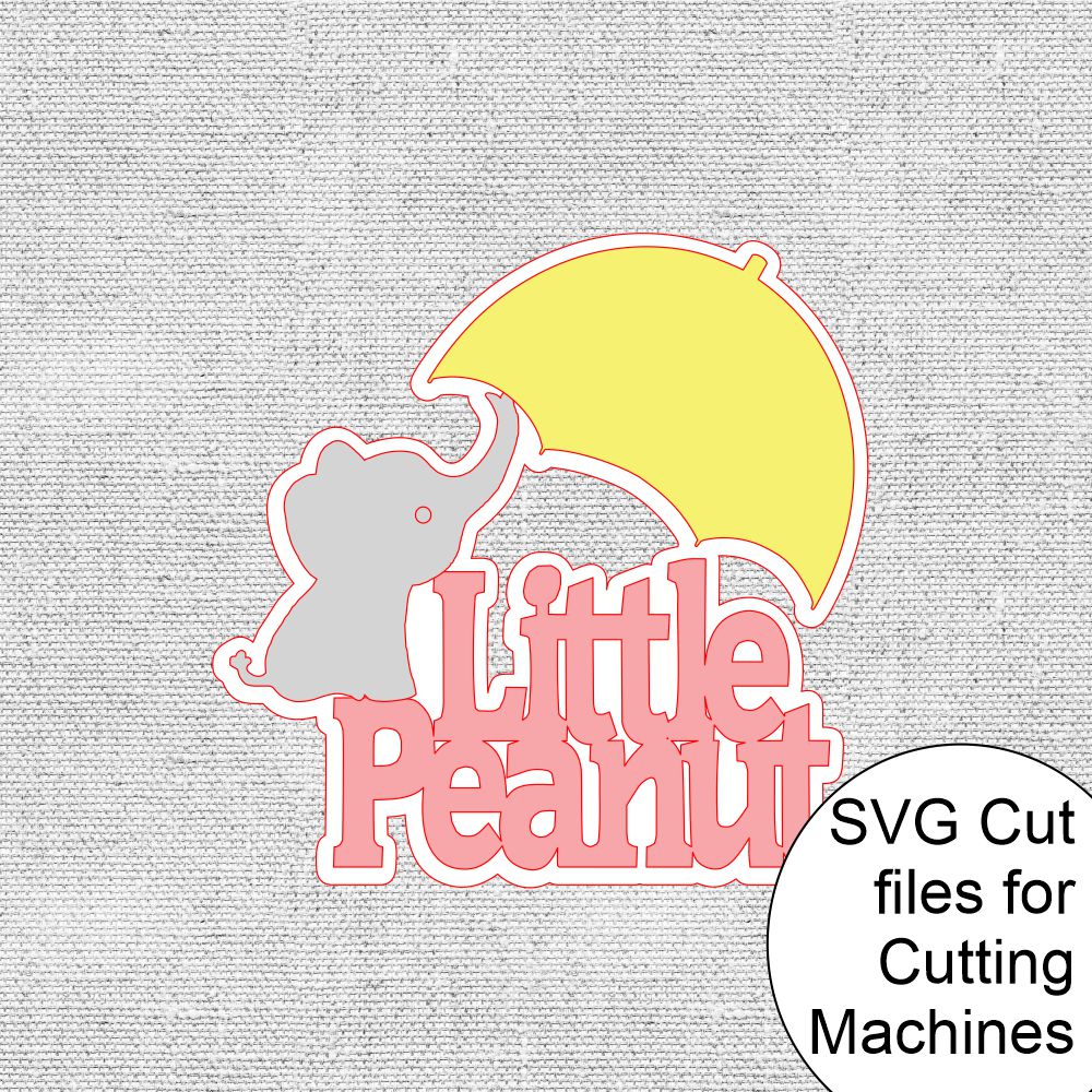 Little Peanut SVG Cutting Files