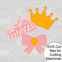 Little Princess SVG Cutting Files
