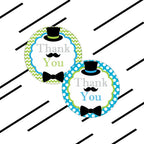 Little Man Decoration Pack - Turquoise, Lime