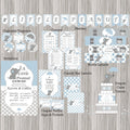 Blue and Gray Little Peanut Printable Decorations