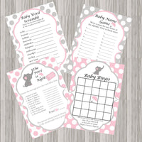 Little Peanut Baby Shower Decoration Pack - Pink