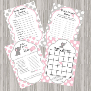 Little Peanut Baby Shower Decoration Pack - Pink