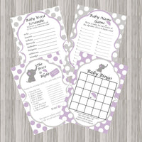 Little Peanut Baby Shower Decoration Pack - Lavender
