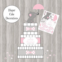 Little Peanut Baby Shower Decoration Pack - Pink