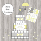 Little Peanut Baby Shower Decoration Pack - Yellow