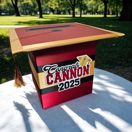 Maroon Style 1 Graduation Card Boxes