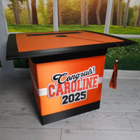 Orange Themed Style 3 Graduation Card Boxes