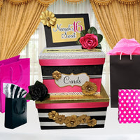 Sweet 16 Birthday Card Box
