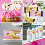 Little Princess Baby Shower Bundle, Pink and Gold