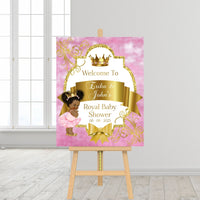 Little Princess Baby Shower Bundle, Pink and Gold