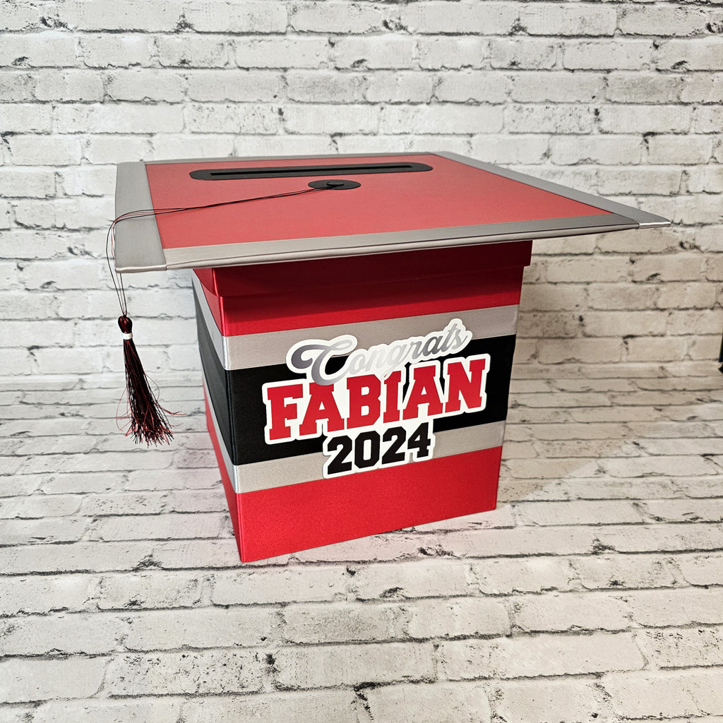 Red Style 1 Graduation Card Boxes
